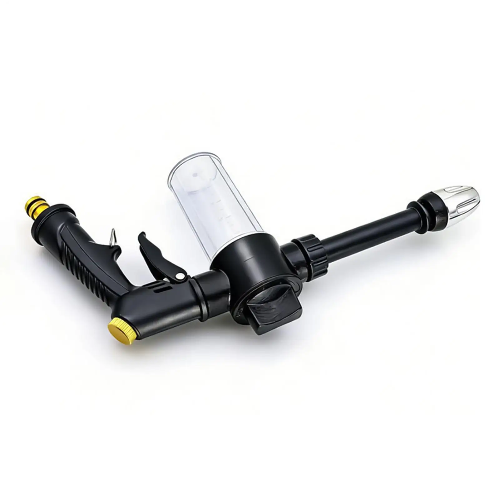 Car Soap Foam Sprayer High Pressure Nipple Interface Foam Nozzle with Dispenser Bottle for Automotive Truck Garden
