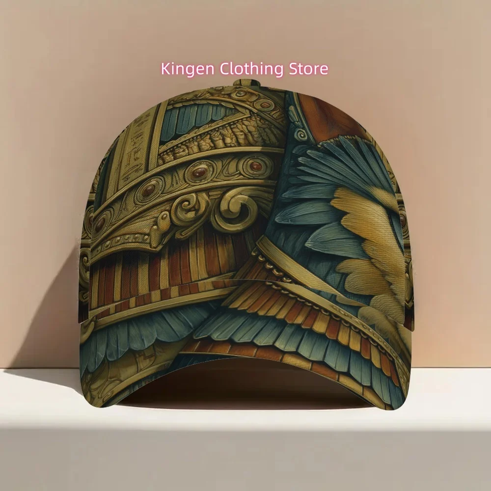 1pc of Egyptian Reverence Print Classic Baseball Cap - A Casual Adjustable Duckbill Hat That Is Lightweight And Comfortable, Ide