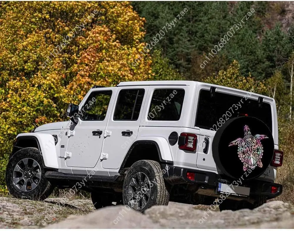 ウミガメ 各種モデル スペアカータイヤカバー 砂塵防止 風雨を防ぐタイヤカバー 頑丈で耐久性のあるタイヤカバー