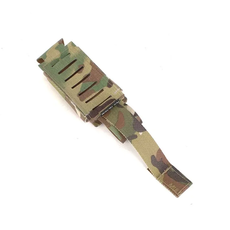 Chaleco táctico MOLLE con bolsa multifunción para flashbang - imagen 3