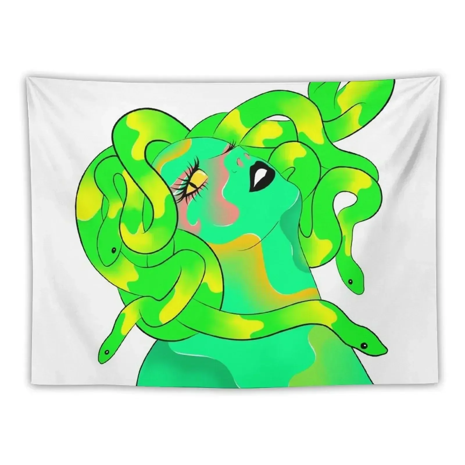 

Medusa Tapestry Mushroom Room Decorating Aesthetic Decorative Wall Anime Decor Tapestry