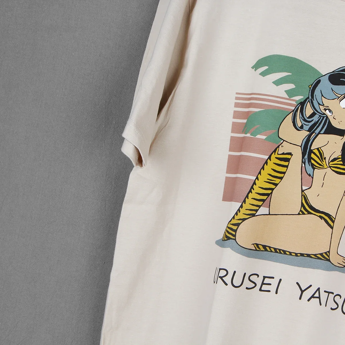 Urusei Yatsura T-Shirt Lum Japanese Anime MaisonIkkoku YuYu Hakusho Men Women Summer Cotton Tee Shirt