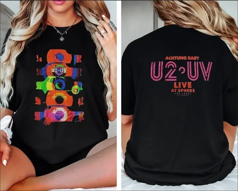 U2 Las Vegas Ultraviolet Sphere 2023 Luxurious T-Shirt Cozy Comfy Hoodie Available Exciting Gift For Fans