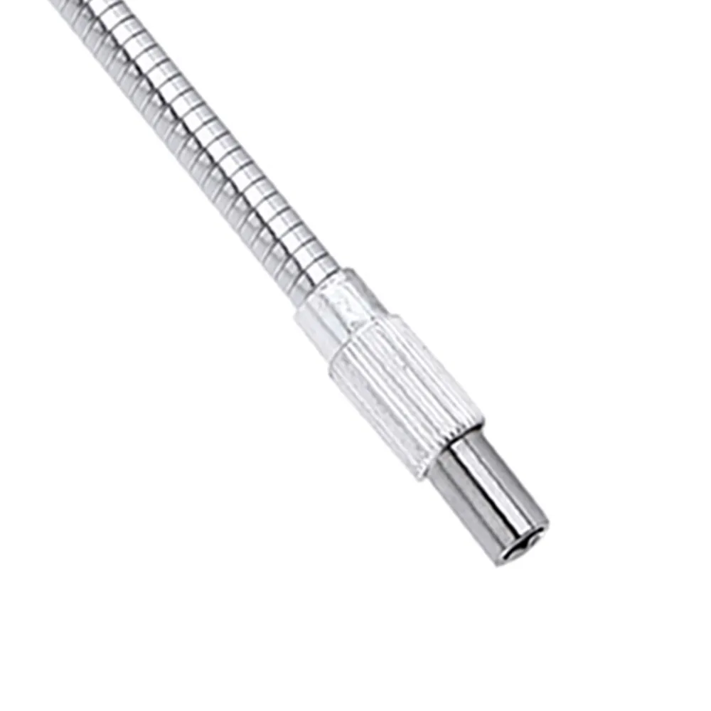 400mm Length Flexible Shaft Extension 15.75 Inch Length 1/4 Inch Hex Screwdriver Bit Holder Ratchet Design 1/4 Hex Shank