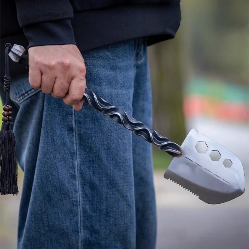 

Многофункциональная лопата, сверхлегкая портативная умственная резьба, прочная утолщенная лопата для кемпинга, прочный инструмент для кемпинга на открытом воздухе