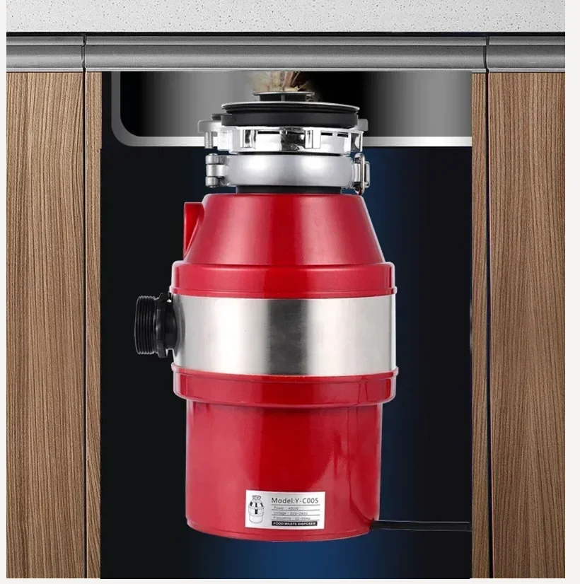 220V Food Waste Disposer Kitchen Sink Household Garbage Processor for Food Scraps FB