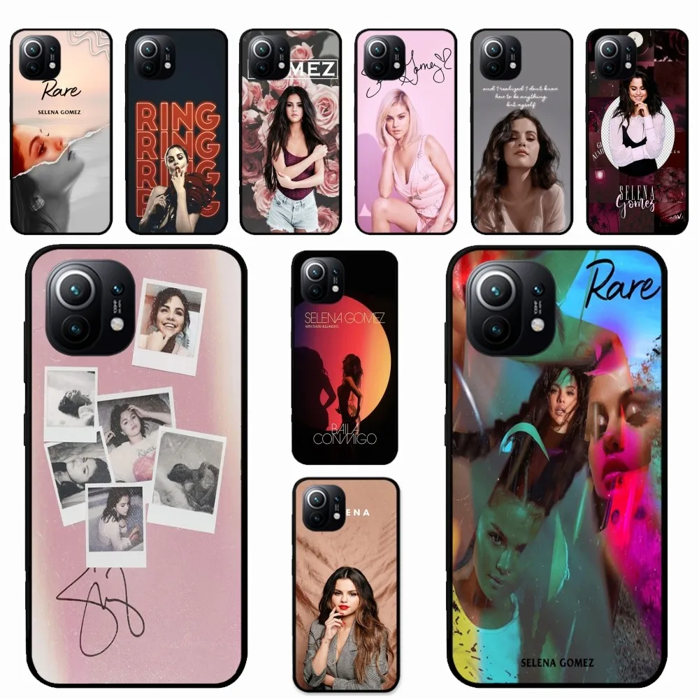 S-Selena G-Gomez Singer Phone Case For Xiaomi Mi 5X 8 9 10 11 12 lite pro 10T PocoX3pro PocoM3 Note 10 pro lite image 3