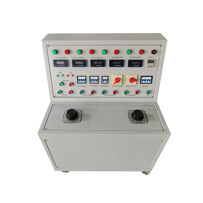 High and low voltage switchgear power-on test bench, automatic secondary circuit experiment of switch-on trolley detection