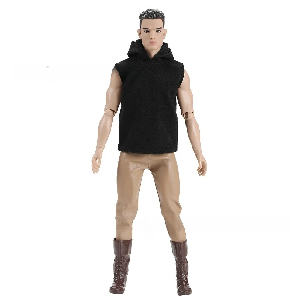 33cm Height Doll Full Set Male Doll with Clothes Suit Dress Up Toy