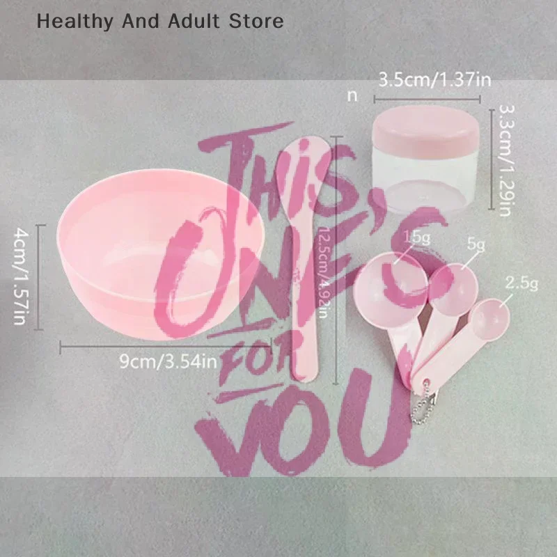 8 stks/set Gezichtsborstel Masker Kom Lepel Set Masker Borstel Bar DIY Beauty Tools Menggereedschap Huidverzorging Make-up Benodigdheden Vrouw Huidverzorging