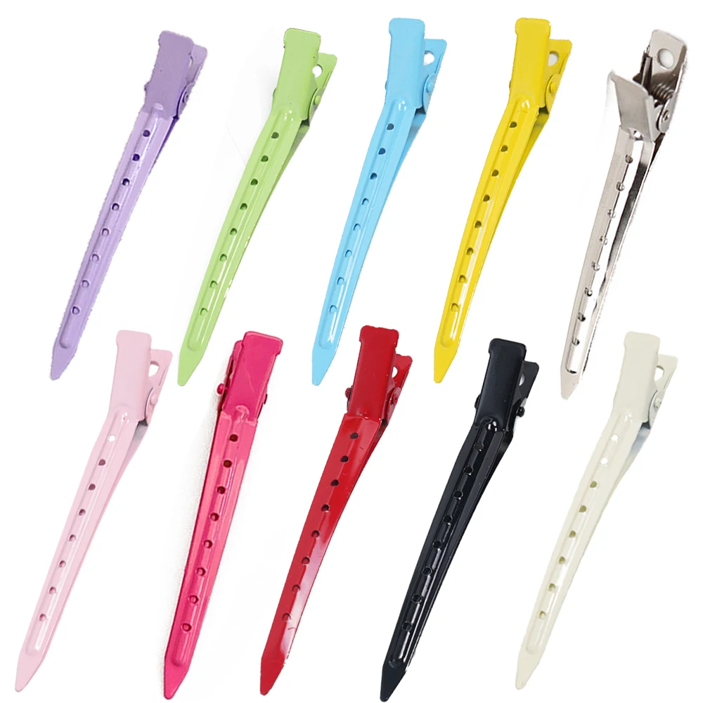 

5/10Pcs Metal Hairpins Barrettes Hairdressing Sectioning Clips For Hairdressing Barber Hair Cut Use Styling Tools Accessories