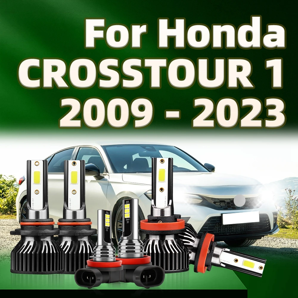 

6 шт., 9005 лм, Φ H11 2009, комплект противотуманных фар для Honda CROSSTOUR 1 2010 2011 2012 2013 2014 2016 2015 2023-