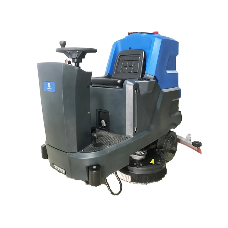 CleanHorse XP860G Rider Szczotka do podłóg Gimnastyczna Maszyna do czyszczenia podłóg magazynowych zasilana bateryjnie