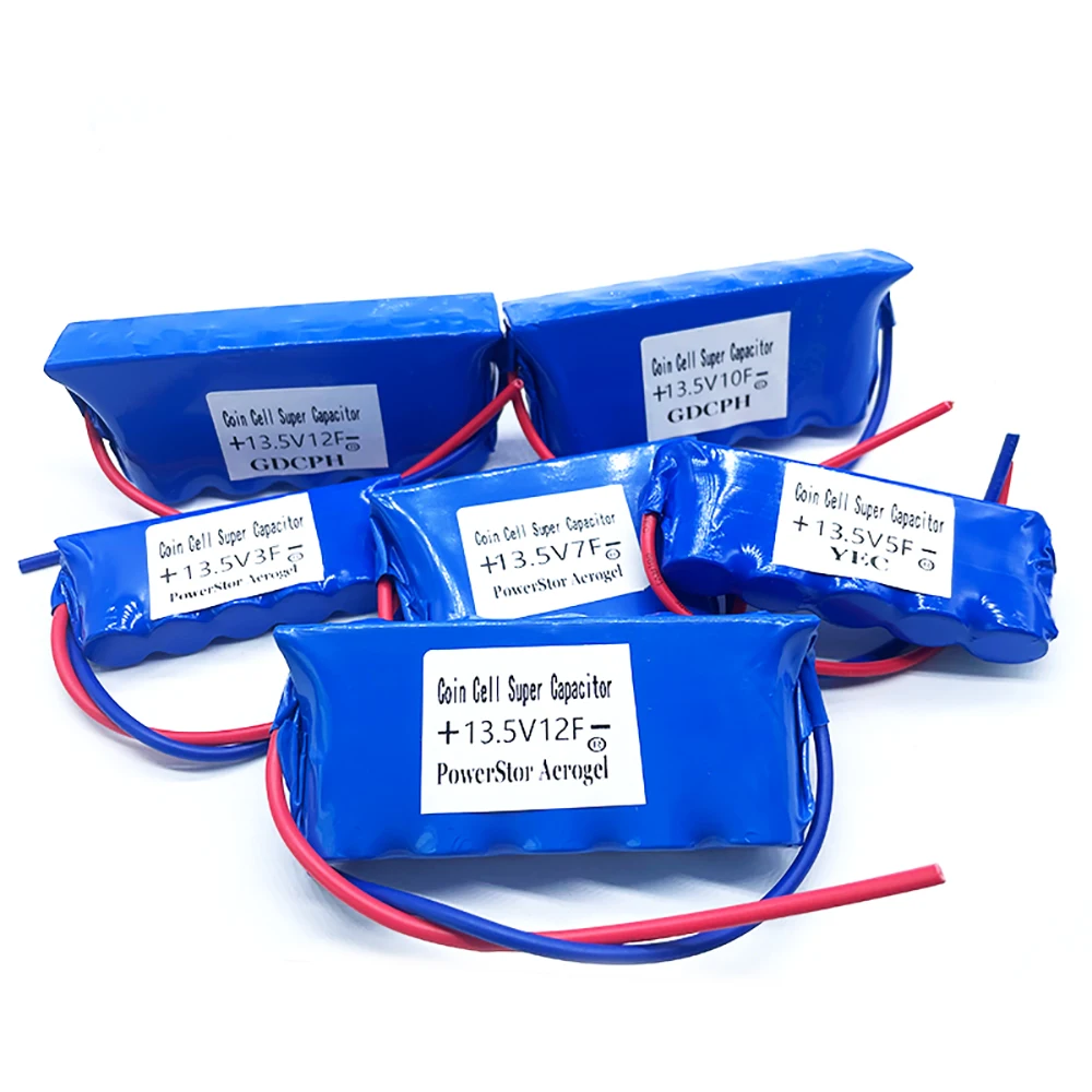 

1 комплект PowerStor Aerogel 13,5 В, вид интеллектуального модуля энергосбережения автомобиля, 2,7 В, 5 шт., серия, термоусадочный корпус, банка