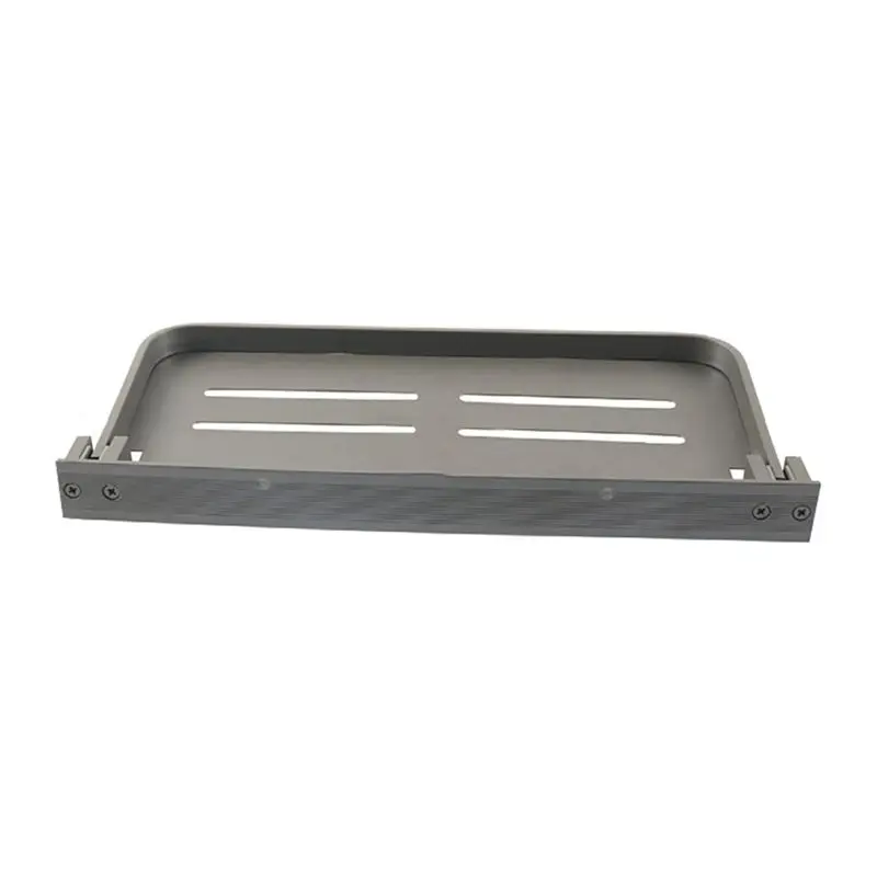 ชั้นวางของแบบพับได้ ABIB -RV ประหยัดพื้นที่ ชั้นวางของติดผนังอะลูมิเนียม ชั้นวางของแบบลอยตัวสำหรับรถบ้าน ติดตั้งง่าย อุปกรณ์เสริมสำหรับรถยนต์