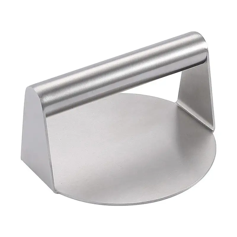 Smash Burger Press Stainless Steel Meat Press With Handle Food-Grade Stainless Steel Press Hamburger Tool For Making Bacon