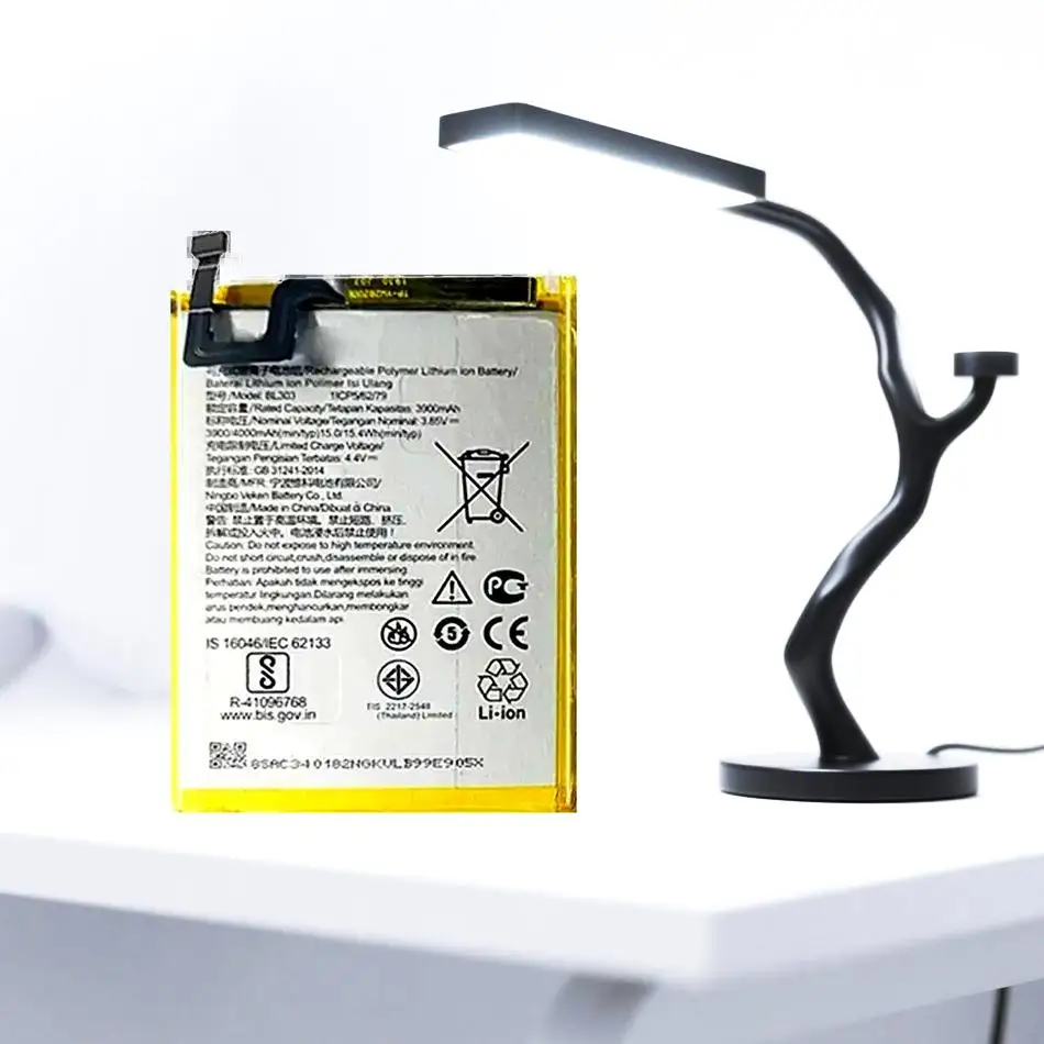 

Environmentally Friendly Reliable Power 4000Mah For Lenovo BL303 Mobile Phone Battery
