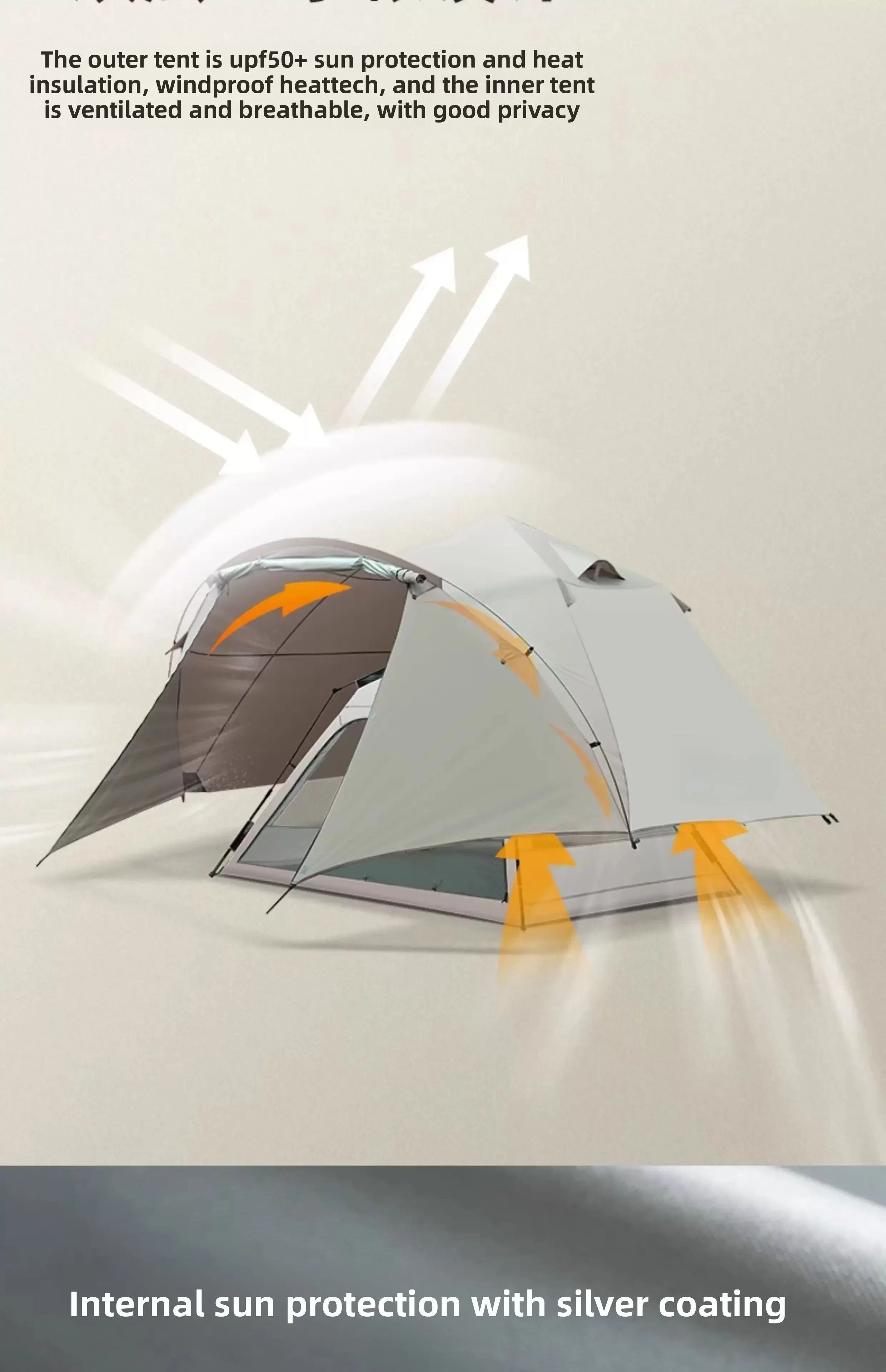 

Exquisite camping Portable folding automatic tent camping rain and sun protection