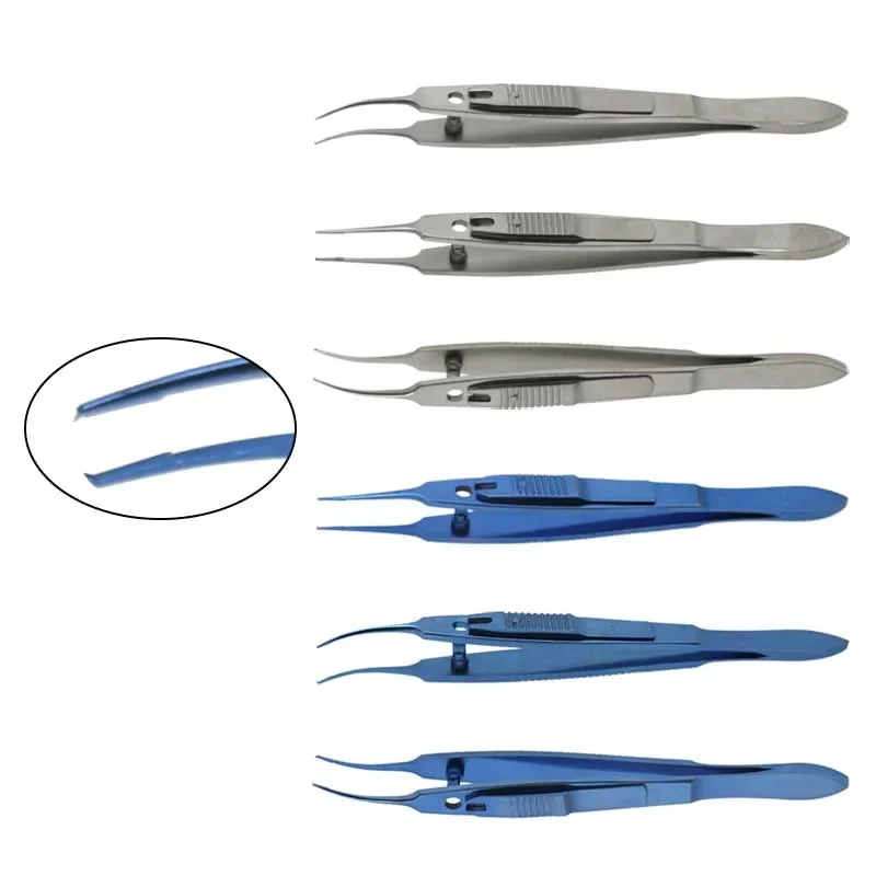 

Eyelid Tools Strabismus Forceps Tweezers Fixation Forceps Clamp Autoclavable Ophthalmic Instrument