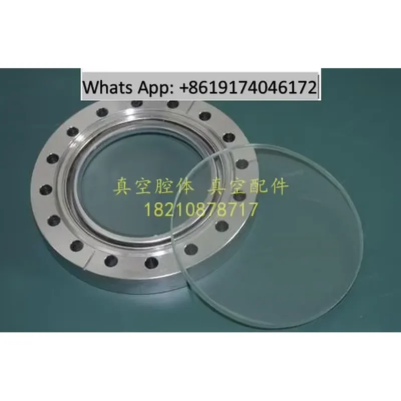 Hot sale Borosilicate glass Vacuum CF observation window flange window CF35 50 63 ISO100 150 160 200