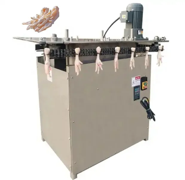 Factory Direct Sale Chicken Feet Opening Cutting Machine/mini Debone Chicken Feet Machine/chicken Paws Bone Remover Machine