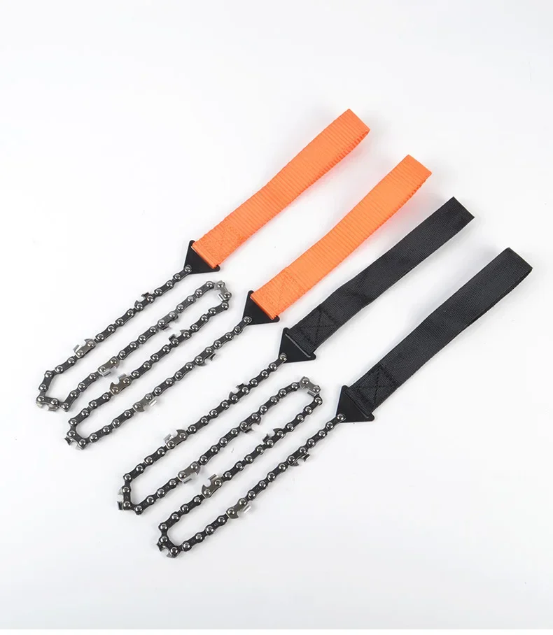 Portable Survival Chain Saw Chainsaws Emergency Camping Hiking Tool Pocket Hand Tool Pouch Outdoor Pocket Chain Saw