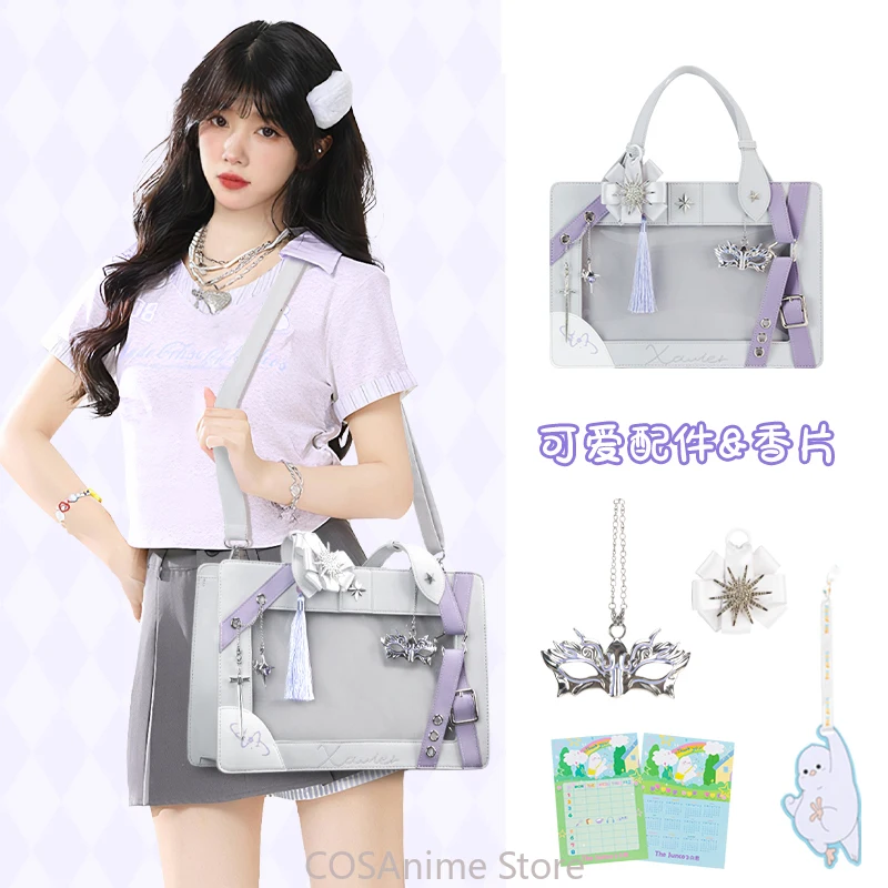 

Love and Deepspace Xavier аниме Cospaly Pu Itabag сумка через плечо сумка для поездок на работу маленькая квадратная сумка подарок на день рождения для девочек