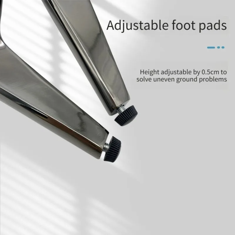 Gun Black Aluminum Alloy Foot Support Leg, Light Luxury Metal Sofa Foot, Coffee Table Legs, TV Cabinet Hardware Foot