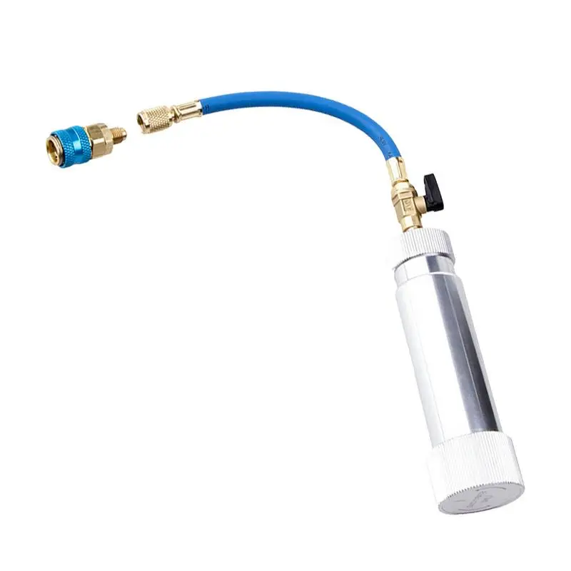 

Compressor Oil Injector R134A 2OZ Automotive Manual Oiler Syringe Injector Air Conditioning Coolant Filling Tube Tool