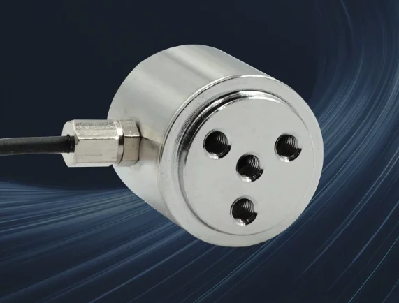 High-precision weighing pressure sensor, push-pull force cylindrical miniature digital display