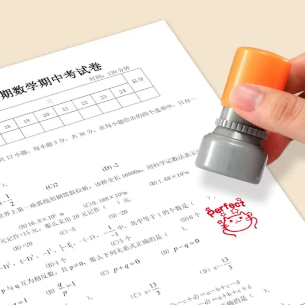 Time Saving Teacher Reviews Stamp Self Inking DIY Encouraging Reviews Stamp Positive Review Comments Students Rewards Stamp