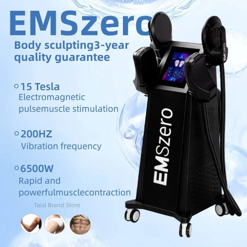 EMSzero 6500W 15Tesla Fat Removal Contouring Muscle Electric Stimulation Ems Body Sculpt Slimming Muslim Sets Machine