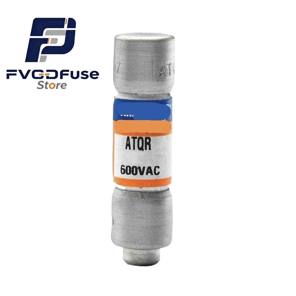 10PCS OEM ATQR6 6A 600VAC 300VDC Time‑Delay Class‑CC Rejection Fuse
