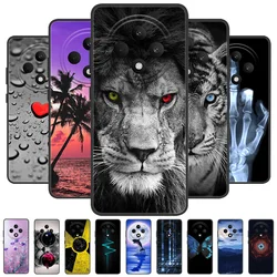 For Oppo Reno12 F 4G 5G Case Reno12F Cartoon Animal Shockproof Soft Silicone TPU Phone Cover For OPPO Reno 12 FS Bumper Fundas