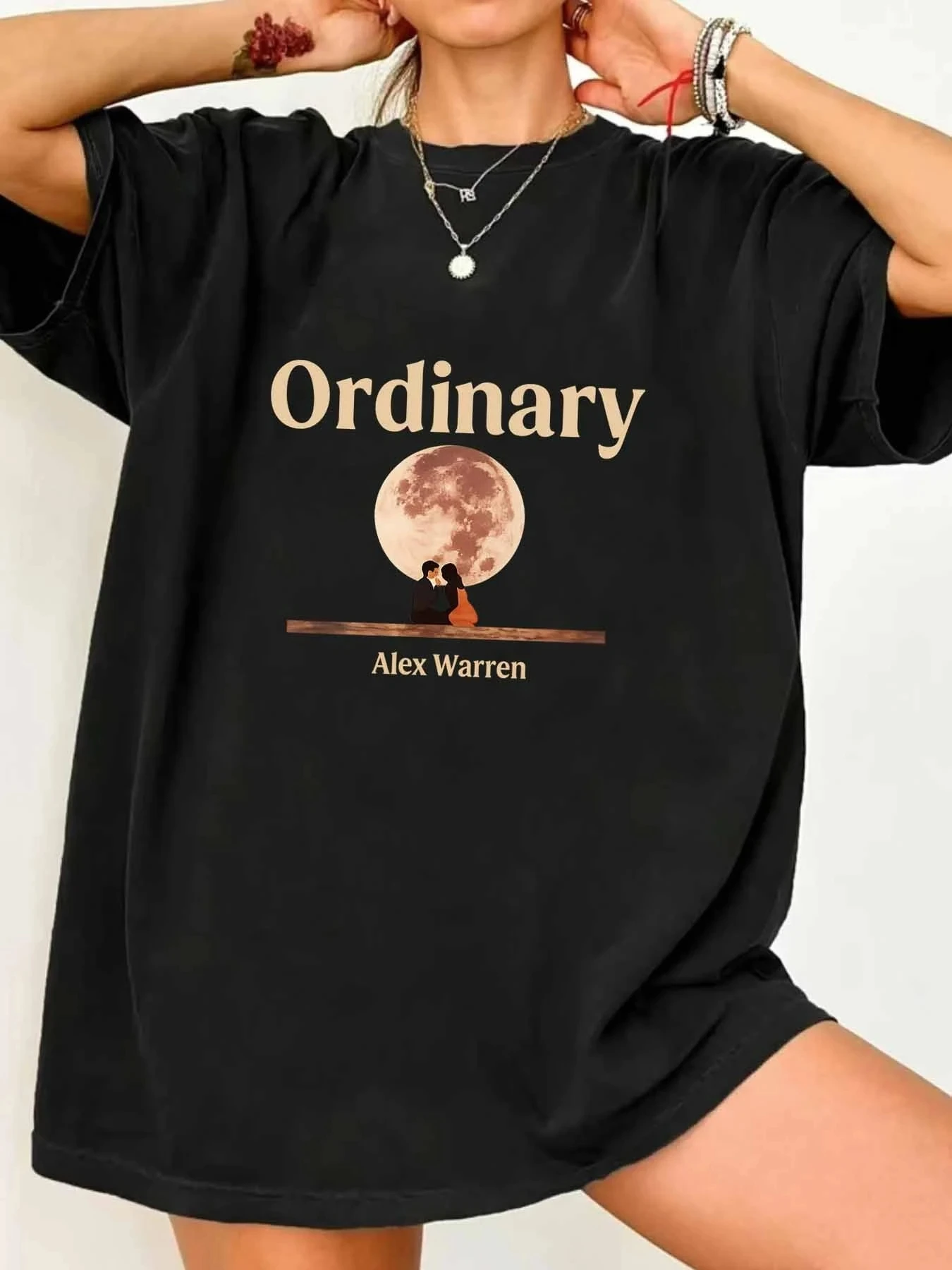 

【014294】 Женская футболка больших размеров с круглым вырезом и короткими рукавами, эластичными половинными рукавами и модными принтами