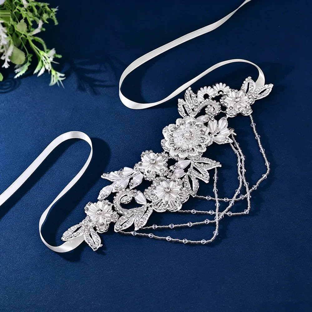 silver-crystal-wedding-dress-belt-with-lace-ribbon-bridal-accessory-maids-of-honor-party-gift