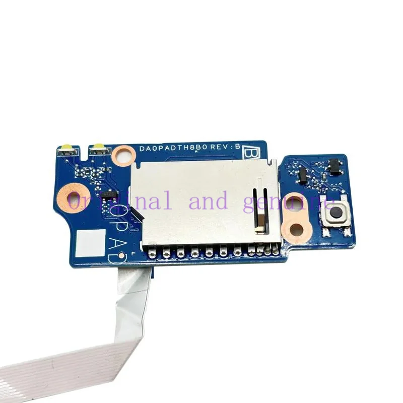 For HP 14-DQ 14S-FQ 14S-DR SD CARD POWER BUTTON BOARD SWITCH CABLE M13557-001 DA0PADTH8B0 DA00PATH6D0 DA0PATH16A0 100% Tested