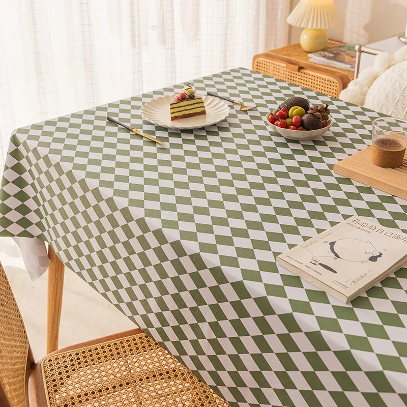 Tablecloth Desk Student Dormitory Coffee Table Mat Square Tablecloth  Coffee Table Cute Desk Decor Rectangular Dining Table