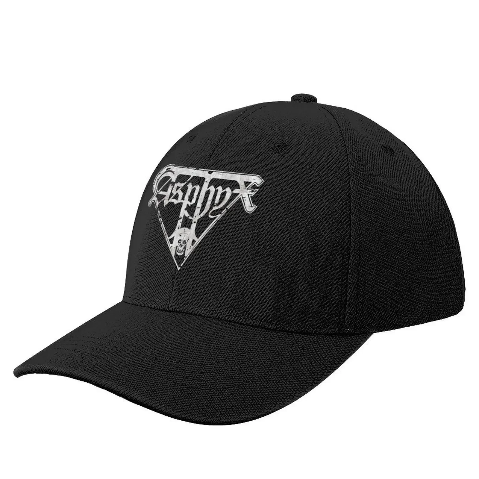 Asphyx (Transparent) Grunge Distressed Baseball Cap hard hat Beach Outing summer hat For Man Women's