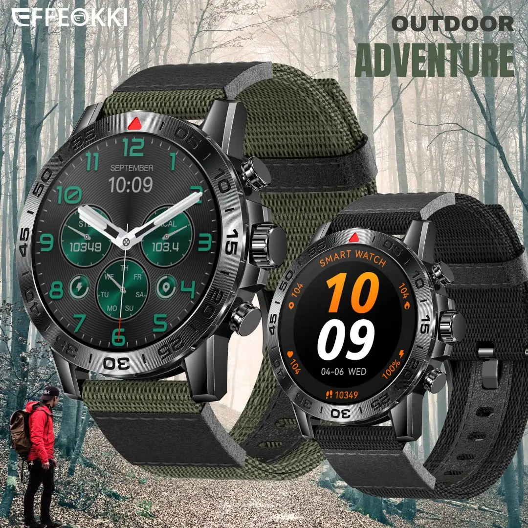 

I81 Outdoor Military Smartwatch Bluetooth Call Sports Blood Pressure Rugged And Durable Military Smart Watch