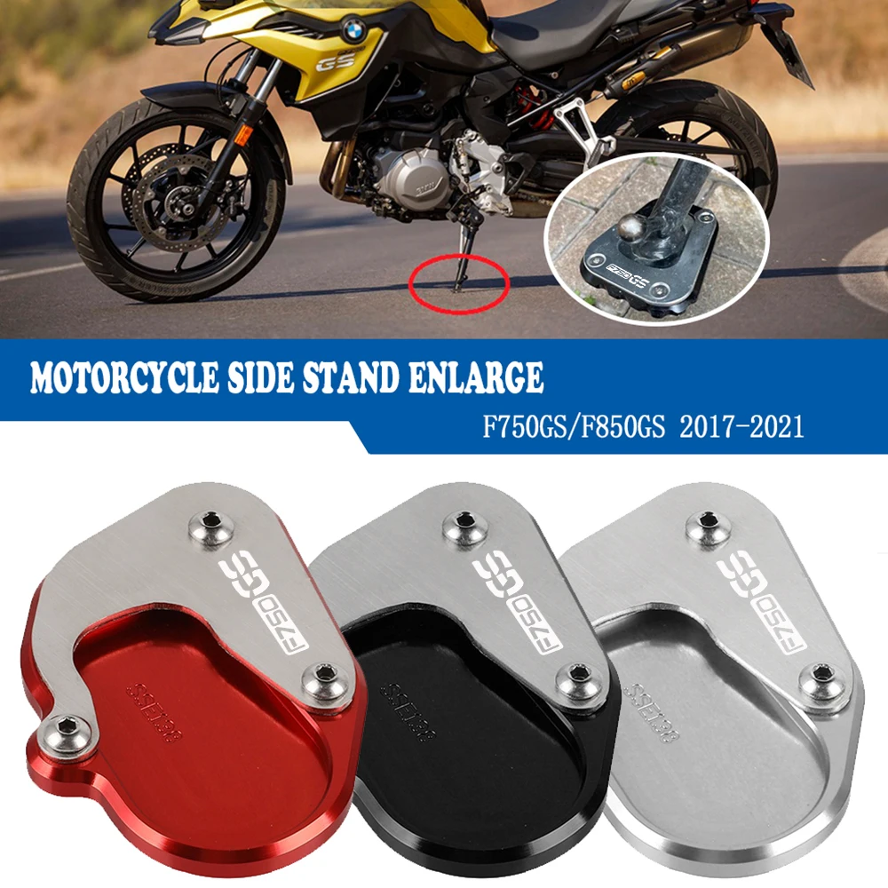 

Motorcycle Side Stand Enlarge Plate Kickstand Extension For BMW F750GS F 750 GS F750 GS F 750GS 2017 2018 2019 2020 2021 2022