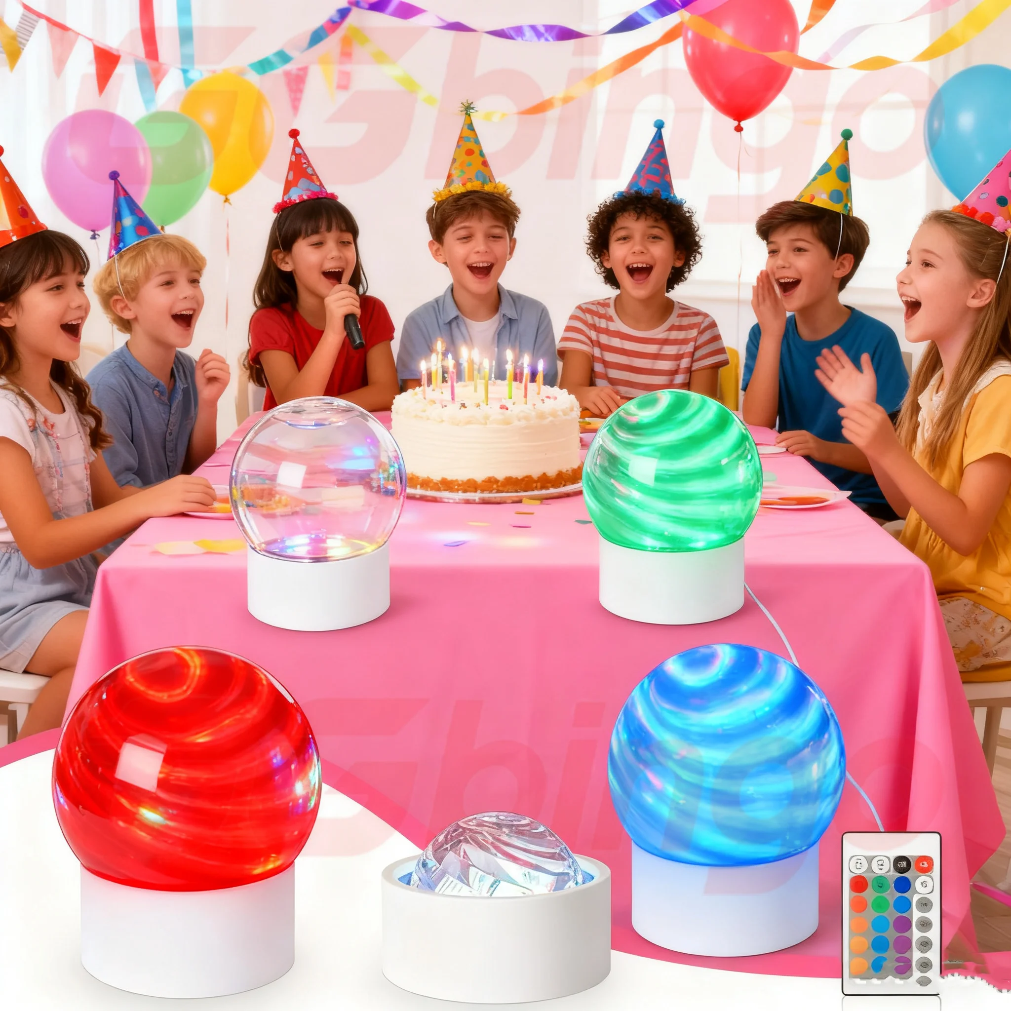 جهاز عرض USB جالاكسي أورورا 5 فولت ضوء ليلي 360 درجة °   أضواء ليلية ملونة GB دوارة مع جهاز تحكم عن بعد لديكور غرفة المسرح المنزلي