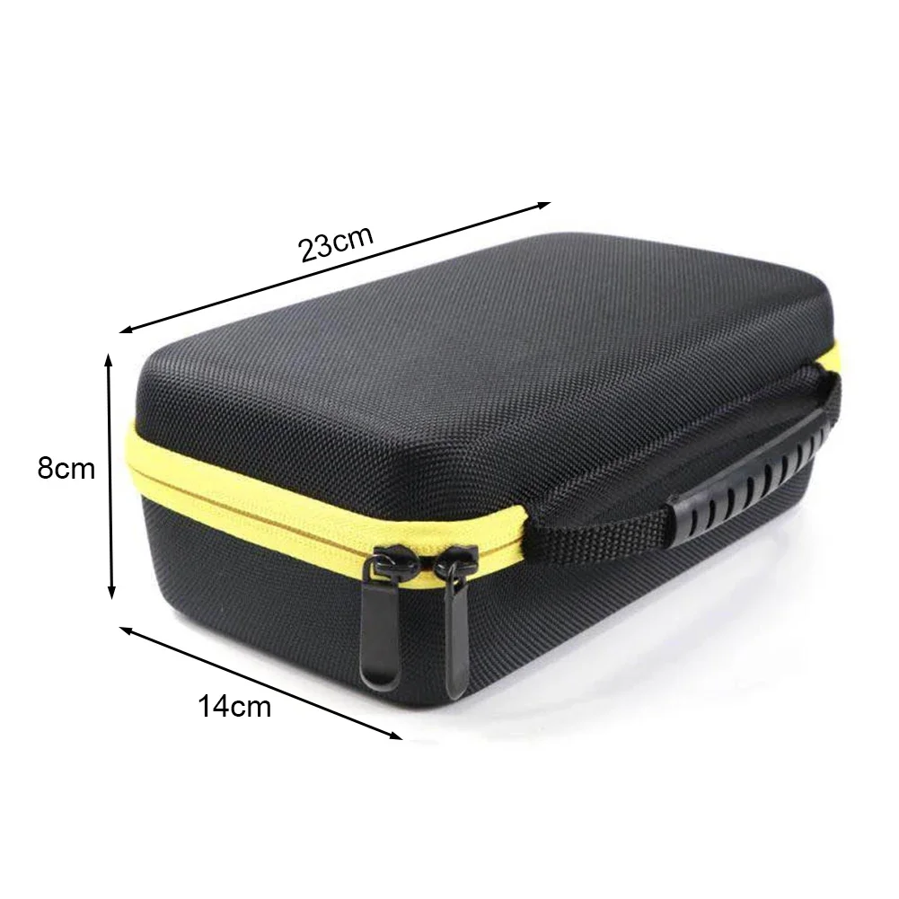 Multimeter Storage Bag Organizer Waterproof Hard Case Storage Toolbag Tool Box for F117C F17B F115C with Mesh Pocket Tool Kit