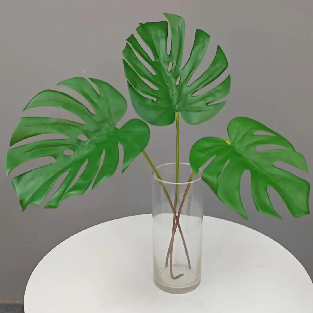 

Artificial turtle back bamboo plant high quality garden outdoor green living room table fake leaves wedding home decoration