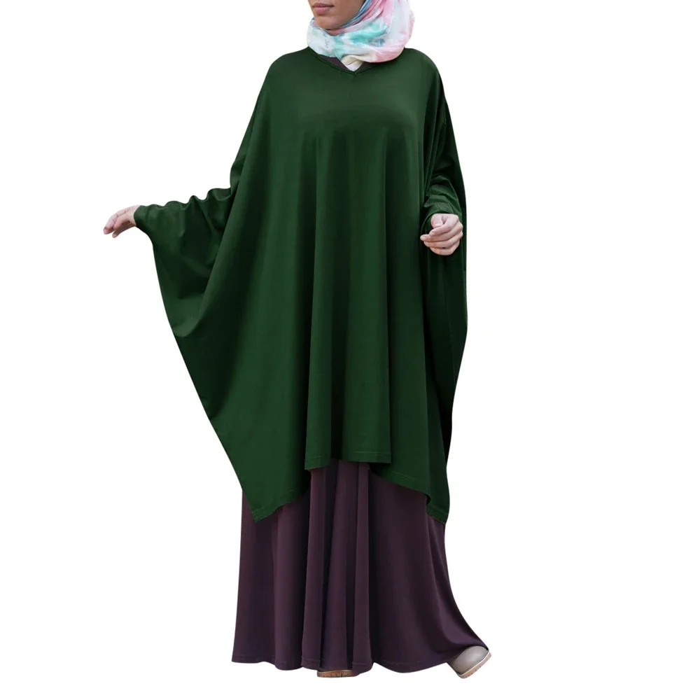 

Muslim Women Prayer Garment Abaya Eid Ramadan Islam Clothing One Piece Long Khimar Arabic Robe Caftan Abaya Tops Kaftan Djellaba