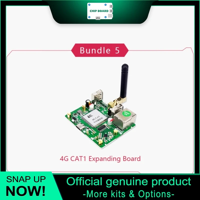 

Плата расширения Raspberry Pi Zero W/WH обеспечивает Ethernet, USB-интерфейс и модуль связи 4G.