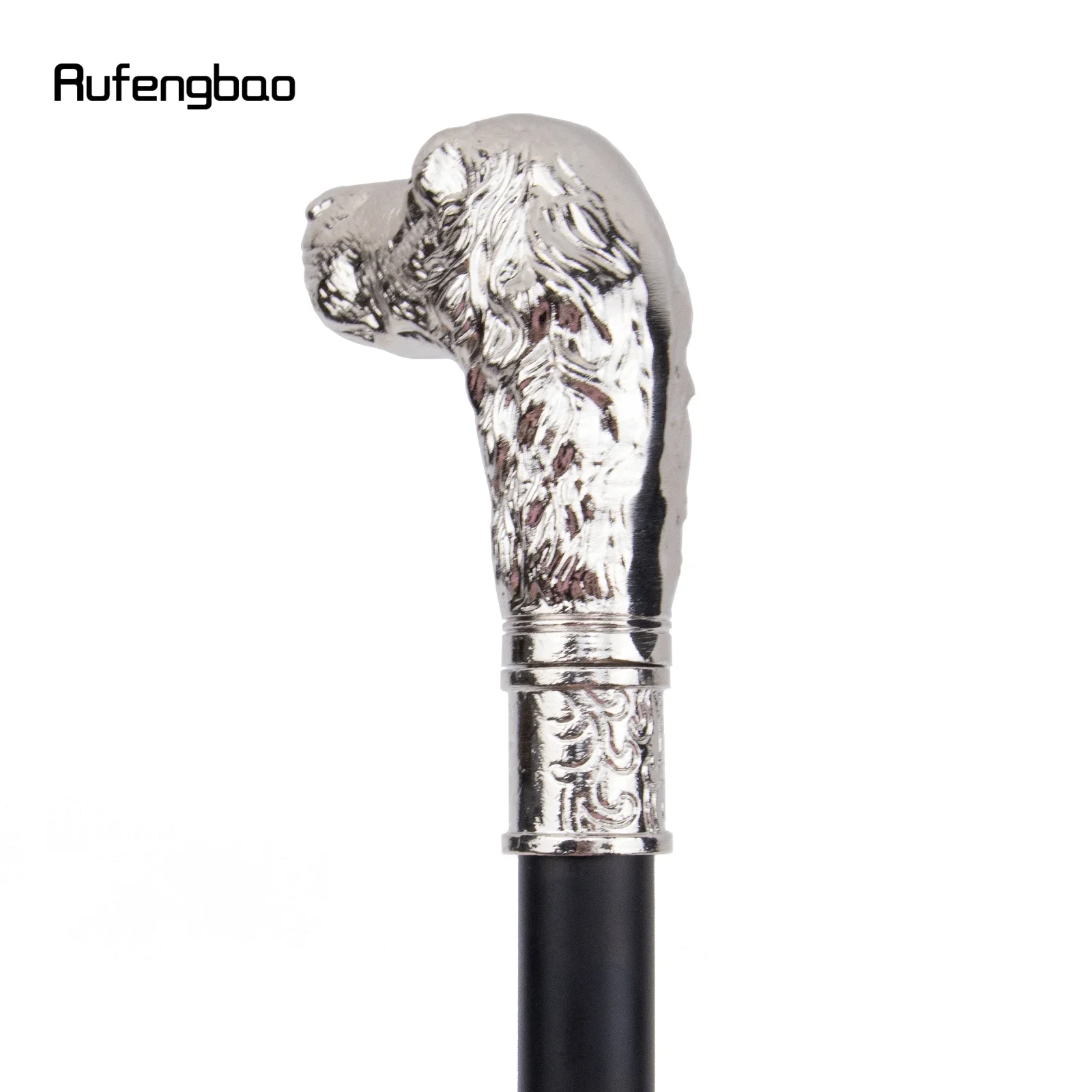 Белая трость для прогулок лочной собаки, модная декоративная трость, элегантная трость для джентльмена, трость 93 см