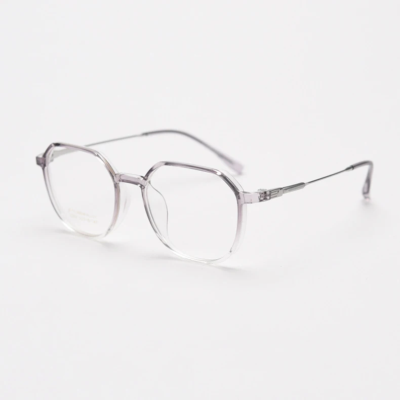 56431 Transparente Brillengestelle für Damen, verschreibungspflichtige klare Brille, Herren, optischer Rahmen, Brillen, elastisches Bein