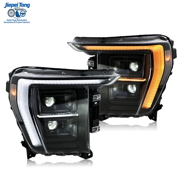 

Подходит для Ford F150 2021 2022 2023, сверхяркая галогенная LED-фара в сборе