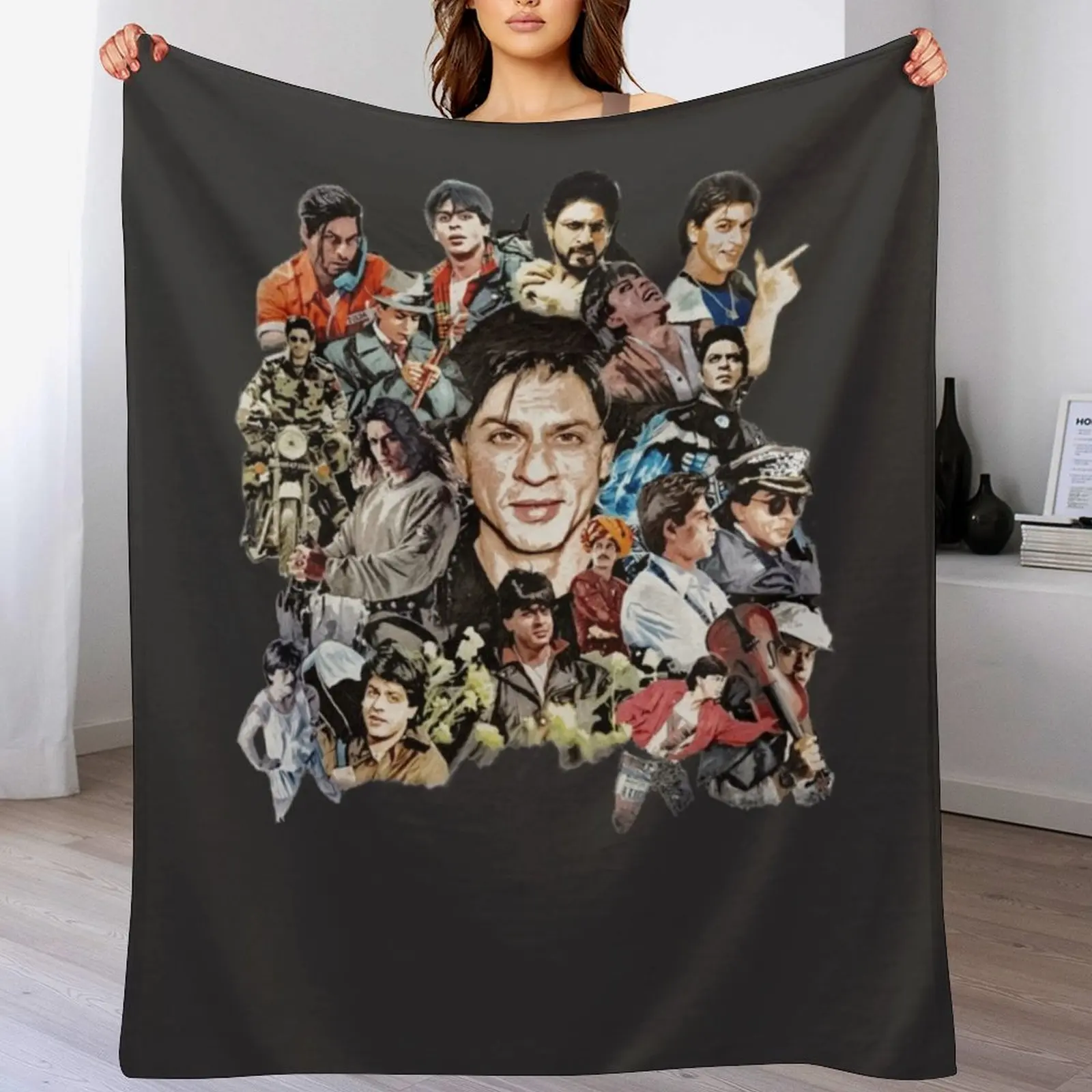 

Shahrukh Khan movies Classic Throw Blanket Luxurious Soft Blanket Holiday Gift for Family